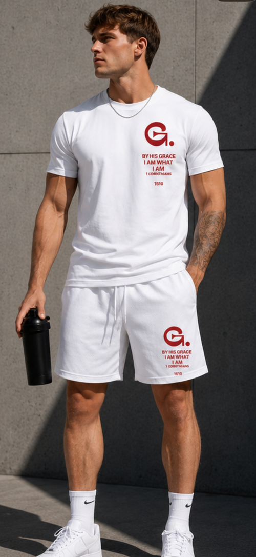 1 Corinthians 15:10 Summer Short Set